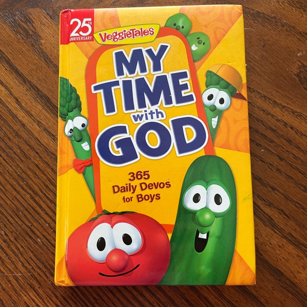 VeggieTales kids book | My Time With God, 365 Devos for Boys